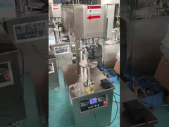 прямая заводская упаковка продуктов питания герметичные орехи печенье конфеты ПЭТ пластиковые банки уплотнительная машина