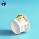 Мороженое ПП пластиковое устранимое придает форму чашки алюминиевое пластиковое запечатывание фольги