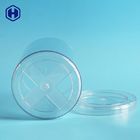 Законсервированные цилиндром ушаты пластиковых контейнеров печенья прочные круглые пластиковые