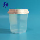 Квадратная коробка чашки 650ml пластиковая PP лапши быстрого приготовления устранимая