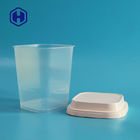 Квадратная коробка чашки 650ml пластиковая PP лапши быстрого приготовления устранимая