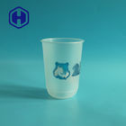 Чашка чая пузыря молока формы IML PP изготовленная на заказ печатая u пластиковая для кофе сока холодного