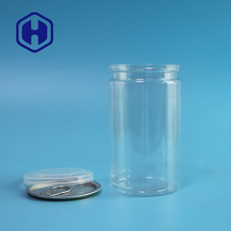любимец 410ml 211# легкий открытый пустой ясный пластиковый может для доказательства утечки еды