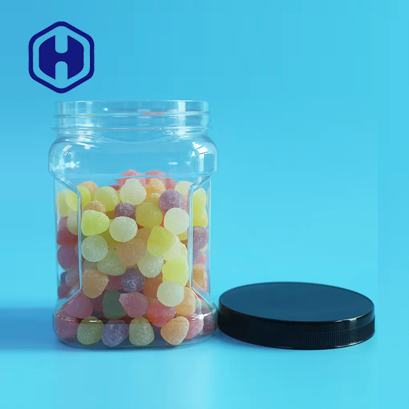 Опарникы сжатия Stackable квадрата ЛЮБИМЦА каменщика ясные пластиковые с круглой упаковкой еды печенья крышек