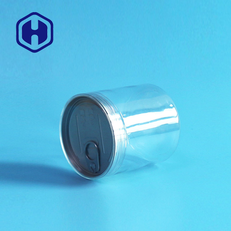 Легкая открытая пустая пластиковая консервная банка 360ml корма для домашних животных сушит овощи плодов вокруг крышки винта воздухонепроницаемой