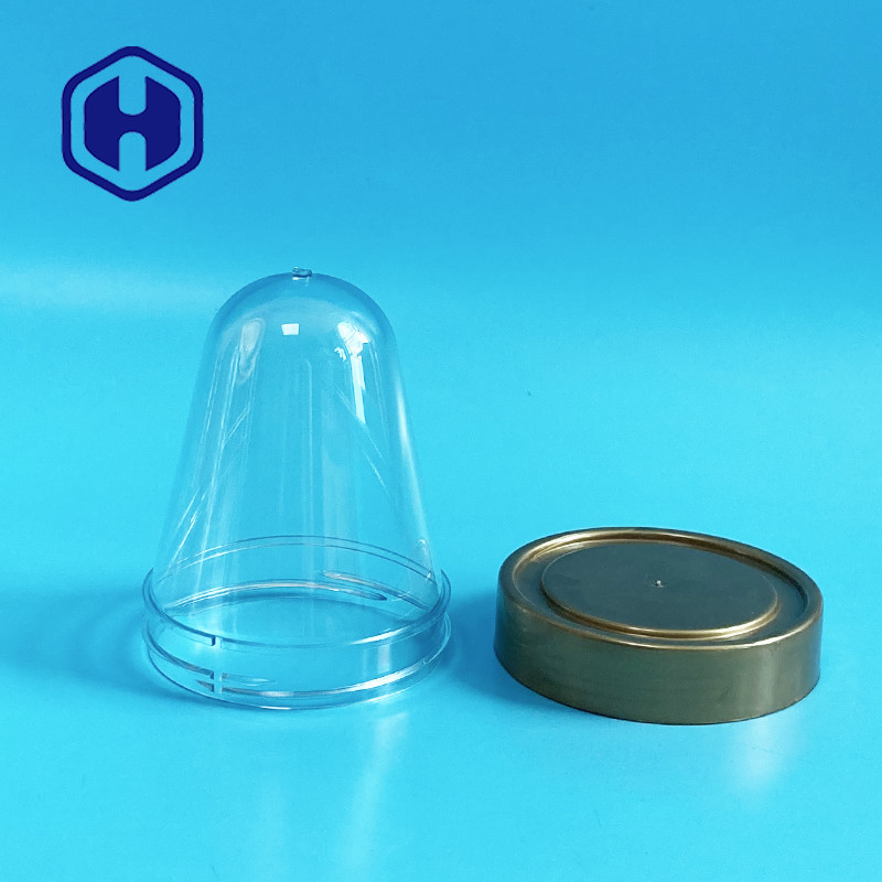 350 мл широкого рта PET Jar Preform шея 72 мм 40 г индивидуального размера винтовой крышки