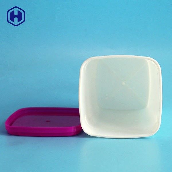 23oz IML Plastic Containers With Color Lid Printing Logo