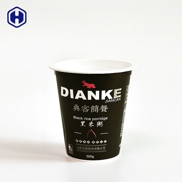 Пустое пластиковое мороженое придает форму чашки высокотемпературные контейнеры Сетрилизатион ИМЛ