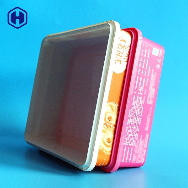 Пластмасовые контейнеры Микровавабле коробки ИМЛ небольшие квадратные теплостойкие
