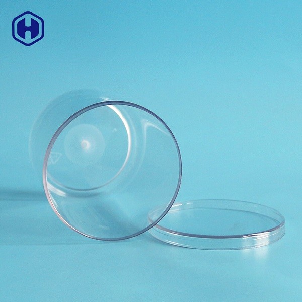 Опарник цилиндра круглого ЛЮБИМЦА пластмасовых контейнеров упаковки еды ясного пластиковый
