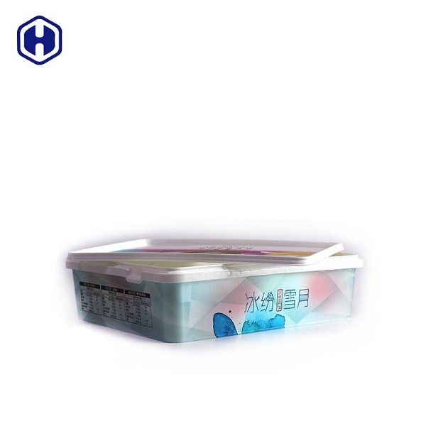Прочные контейнеры коробки/полипропилена торта ИМЛ мороженого с крышками