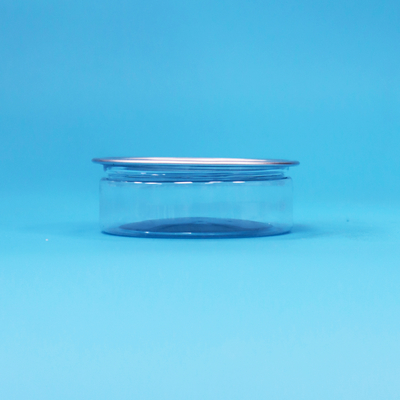 Круглый пластиковый ПЭТ-консерв с оловянным легким открытым концом для еды Конфеты печенье закуска упаковка