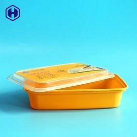 Пластмасовый контейнер пустой упаковки еды в прессформе обозначая 400ML 750ML