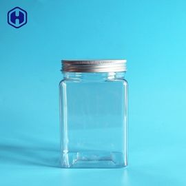 Небольшая пустая квадратная широкая пластмасса рта раздражает Стакабле сбережения космоса
