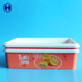 Упаковка торта луны квадратного Стакабле контейнера ПП коробки ИМЛ пластикового мягкая