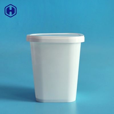 Подгоняйте пустую 103MM пластиковую чашку IML с печатью крышки