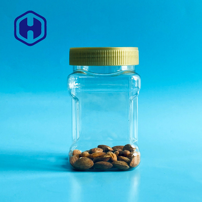 квадрата рта опарника доказательства утечки 450ml 15oz опарникы сжатия пластикового широкого ясные пластиковые