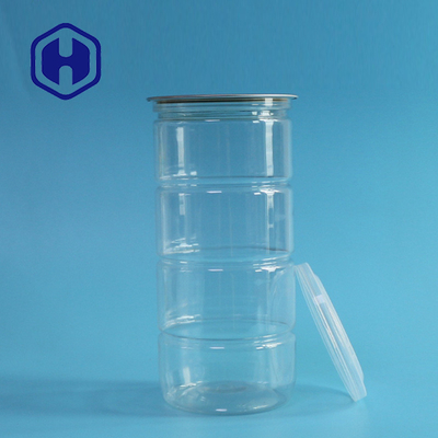 Кокос картошки консервных банок 900ml 30.7oz BPA свободный круглый ясный пластиковый откалывает EOE