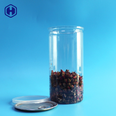 Упаковка попкорна алюминиевых консервных банок длинная высокая 1380ml 401# крышки ясных пластиковых