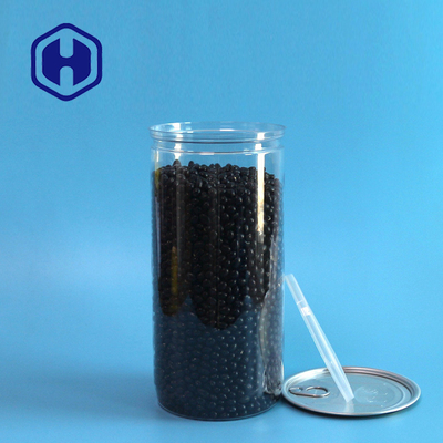 консервные банки ясности 1450ml 49oz пластиковые с алюминиевой легкой открытой крышкой и пластиковая крышка