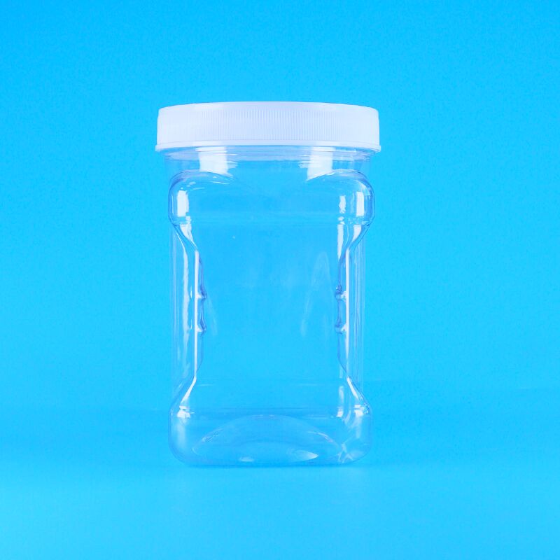 Печенье Emon Slice с клюквой, сушеными кальмарами, ПЭТ, прозрачные пластиковые банки с завинчивающимися крышками, захватом, пищевые