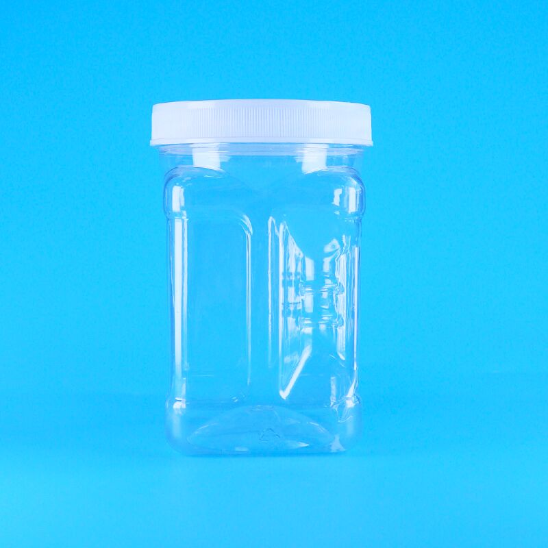 Печенье Emon Slice с клюквой, сушеными кальмарами, ПЭТ, прозрачные пластиковые банки с завинчивающимися крышками, захватом, пищевые