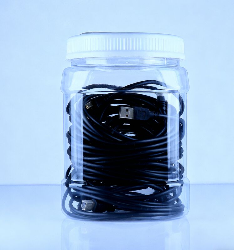 Пластиковая банка из ПЭТ-пластика квадратной формы с герметичной крышкой для печенья из китайского ямса, прозрачная, с завинчивающейся крышкой