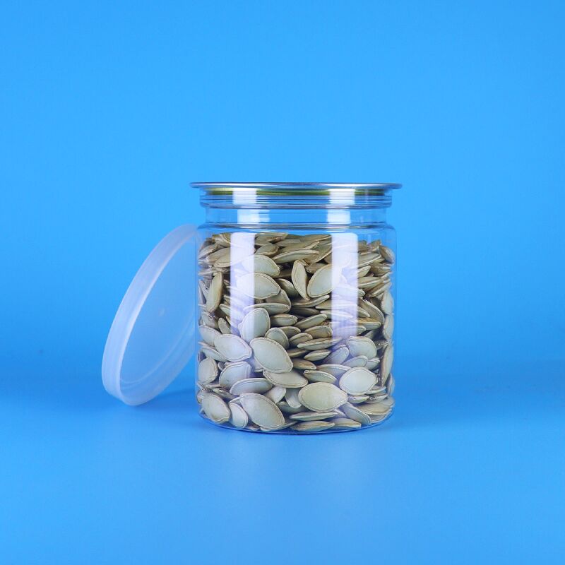 Противовоздушный 250 мл ПЭТ легко открытый крышка пластик Персики могут ветчина горошек Пищевые упаковочные решения