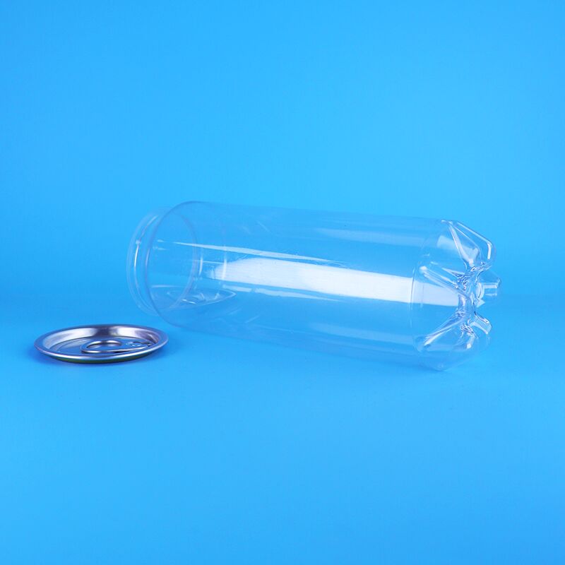 500 мл легко открытая крышка ПЭТ пластиковая банка проницаемая пищевая для апельсиновых газированных напитков энергетические напитки