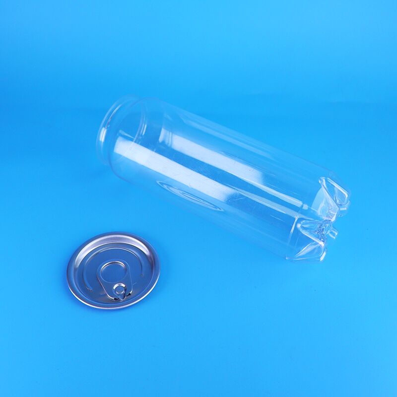 Пищевая категория пользовательские пластиковые банки ПЭТ пластиковые соды Майк зеленый чай может легко открыть крышку