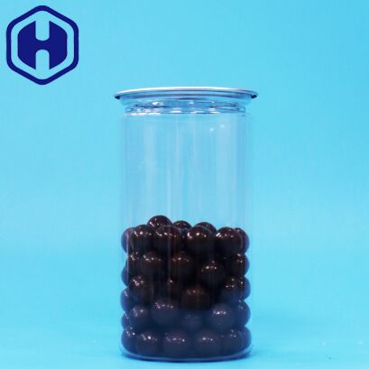 ПЭТ прозрачная пластиковая легко открытая хорошо уплотняющаяся упаковочная банка для сушеных продуктов питания напиток напиток