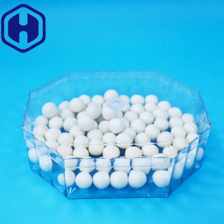 Пустые сушеные фрукты конфеты орехи печенье ПЭТ пластиковая восьмиугольная упаковка коробка пищевой класс