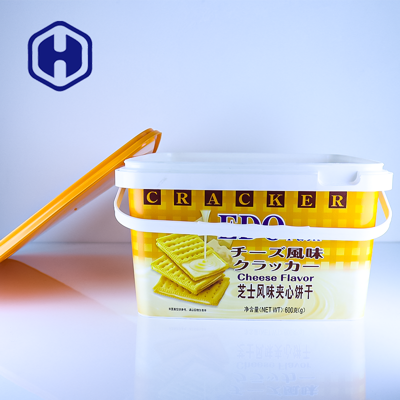 IML Технология Пластиковые контейнеры для пищевых продуктов на заказ Преимущества контроля качества для печенья Конфеты