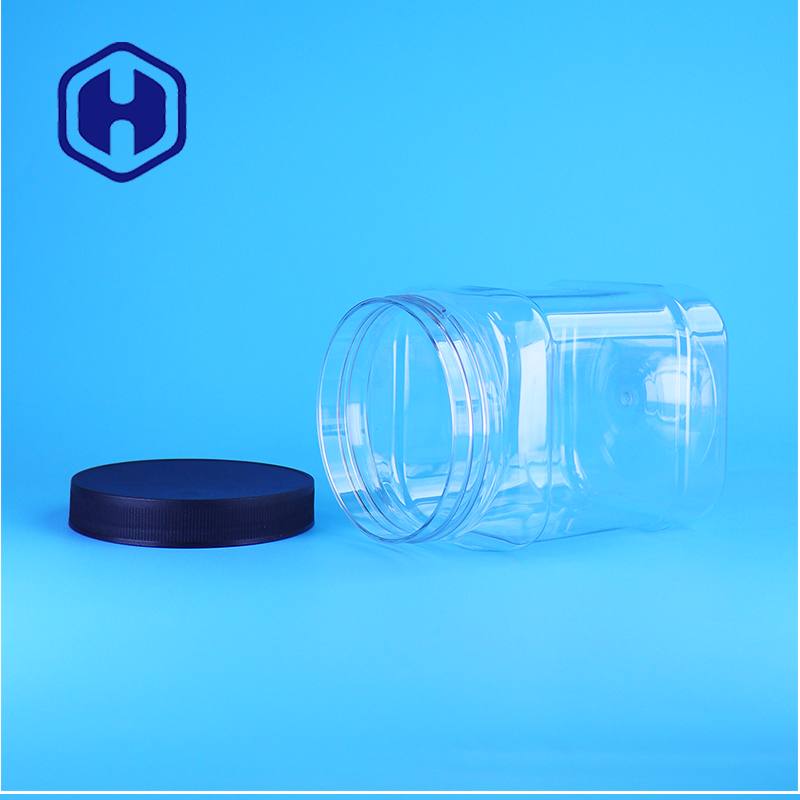 PET Jar For Dry Dog Treats Biscuits And Freeze Dried Pet Food Retail Packs