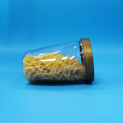 Широковолосая пластиковая ПЭТ прозрачная банка для еды лапши печенье конфеты упаковка