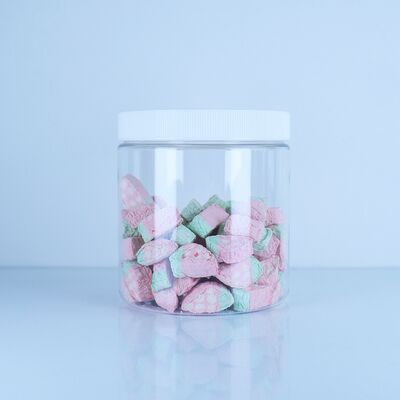 Премиум хранилище продуктов питания печенье сладости грецкие орехи оптовая упаковка ПЭТ банки с винтовой крышкой