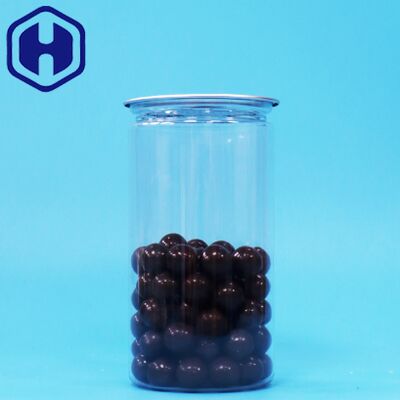 ПЭТ прозрачная пластиковая легко открытая хорошо уплотняющаяся упаковочная банка для сушеных продуктов питания напиток напиток